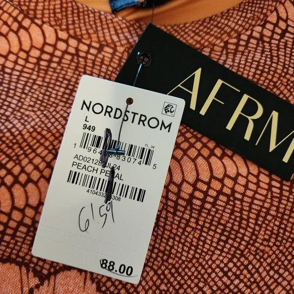 AFRM Brown Maxi Dress - Picture 7 of 11